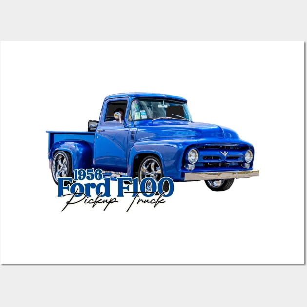1956 Ford F100 Pickup Truck Wall Art by Gestalt Imagery